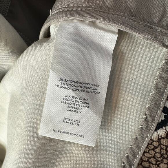 CAbi Python 3733 Snakeskin Print Blazer Jacket Size 0 - Fits Oversized - Picture 9 of 9